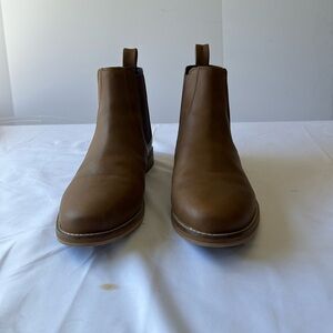 Crevo Brown Leather Chelsea Boot Size 8.5